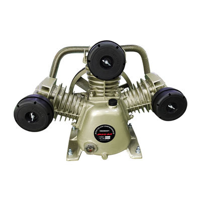Industrial 3kw 4hp Twin Cylinder Air Compressor Pump Air cooling 360L/min