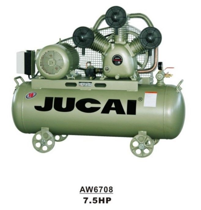 High Pressure Belt Driven Industrial Reciprocating Piston Air Compressor 7.5hp 5.5kw 150L