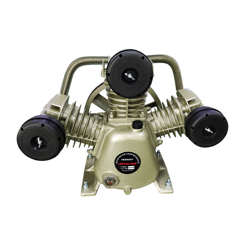 Industrial 3kw 4hp Twin Cylinder Air Compressor Pump Air cooling 360L/min